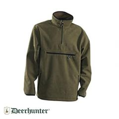 S.K.DEERHUNTER Bonded Anorak Polar Sweatshirt Yeşil