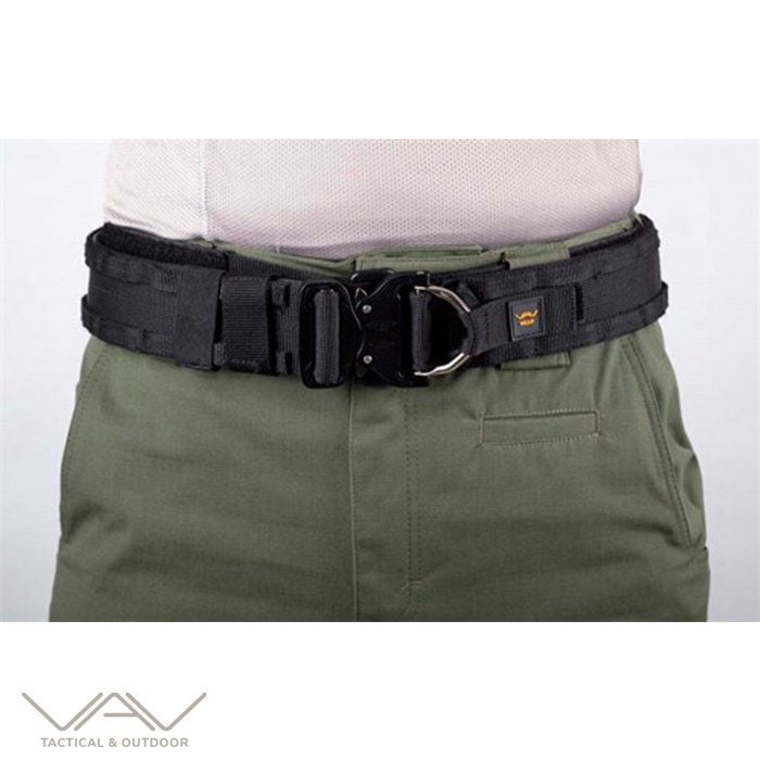 VAV BTAC01 Çelik Tokalı Taktik Kemer Siyah