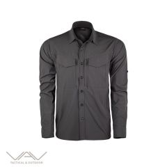 VAV Uzun Kol Gömlek Tacflex-01 Füme XS