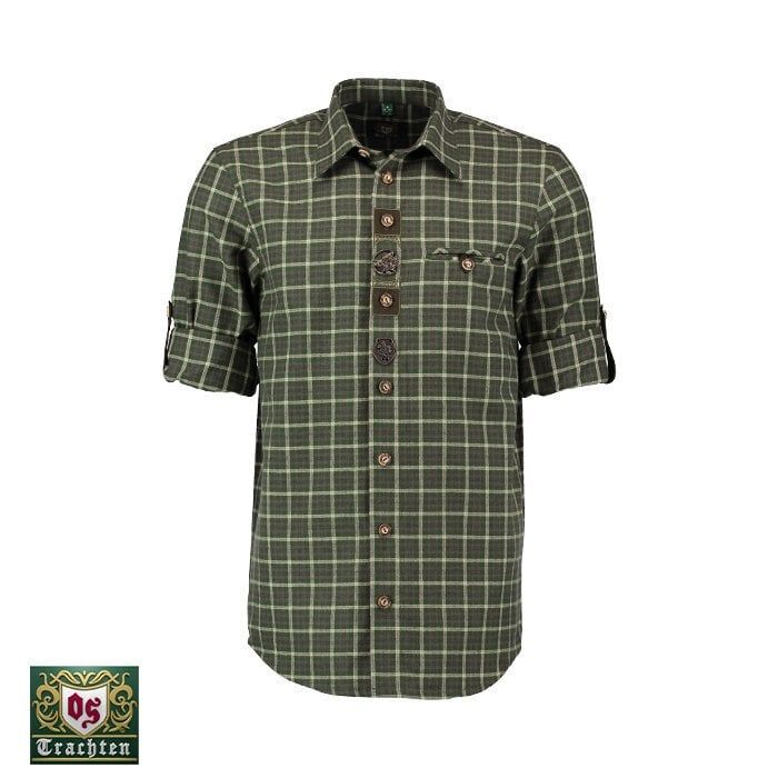 OS-Trachten Erkek Gömleği Uzun Kol 45/46