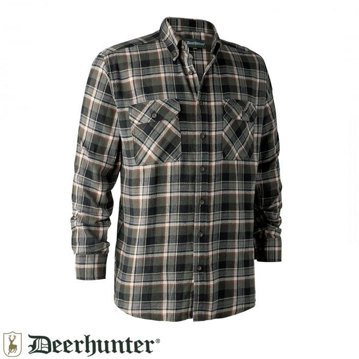 DEERHUNTER Marvin Yeşil Kareli Gömlek