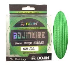 DFT Bojin 4X Braıd İp Misina 0.25mm  400m  Yeşil