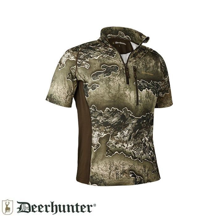 DEERHUNTER Yaka Fermurlı K.Kollu R.Tree Tişört