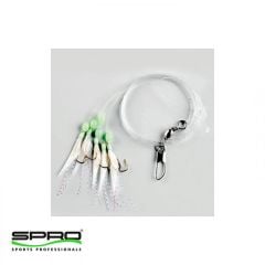 SPRO Herring Patern 5 İğneli Köstek #6 Balık Deri