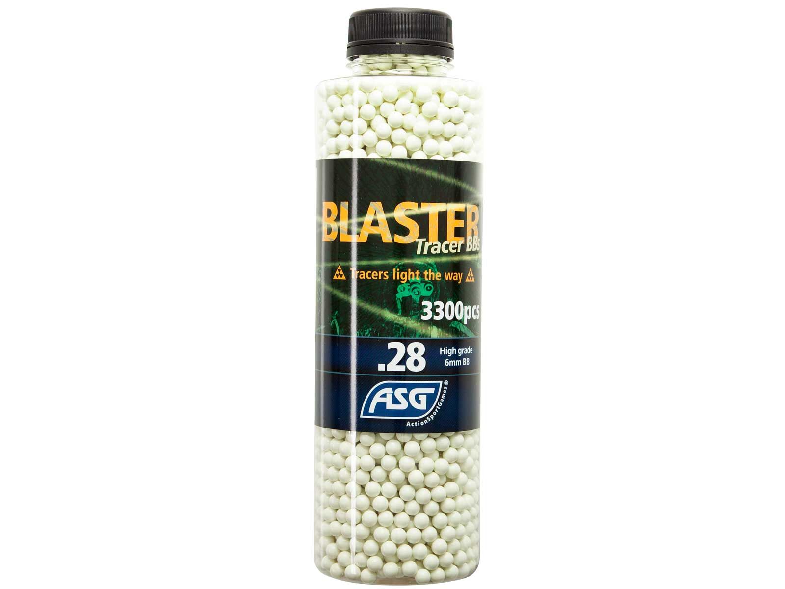 ASG Blaster Tracer Green 0,28 Gram 6 mm Airsoft İzli BB (3300 Adet)