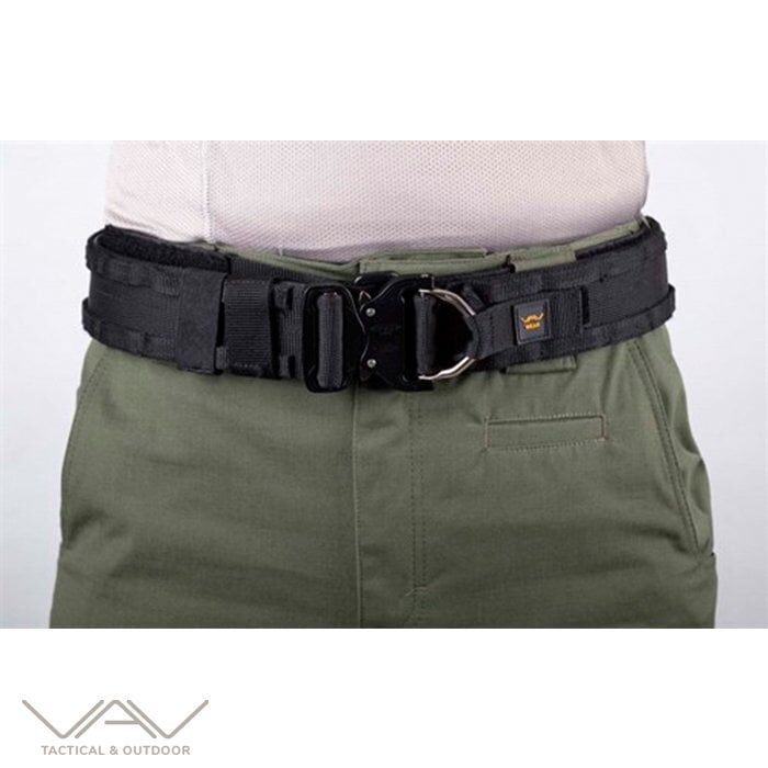 VAV BTAC01 Çelik Tokalı Taktik Kemer Siyah S-M-L