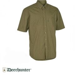 S.K.DEERHUNTERNıkhılYeşil Kareli Kısa Kol Gömlek