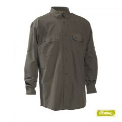 S.K.DEERHUNTER Evan 353Bambu Yeşil U.Kol Gömlek 41